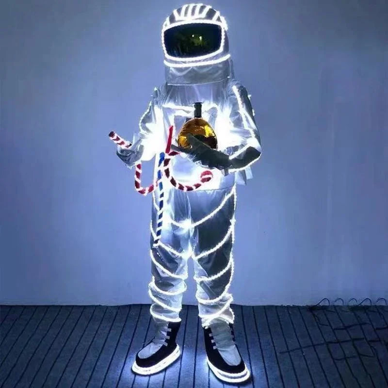 GOGO seven color cloak Bar LED luminescent clothing, wine clothing, night club venue KTV props