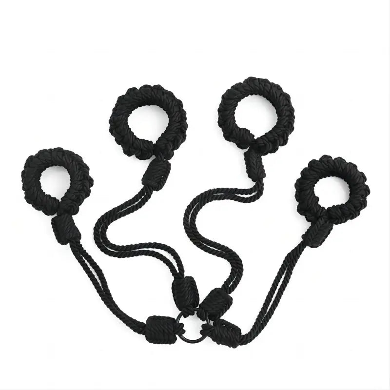 ASHBURNS Soft Cotton Rope Sex Handcuffs Bdsm Collar Bondage Gear Sex Games Erotic Adults Toys Sex Products Sex Toys for Couples Women