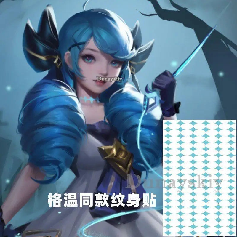 Game LOL Gwen Cosplay Costume Game Cos LOL Cosplay New Hero Gwen Gothic Dress Lolita Costume And Cosplay Wig Role Play Sets