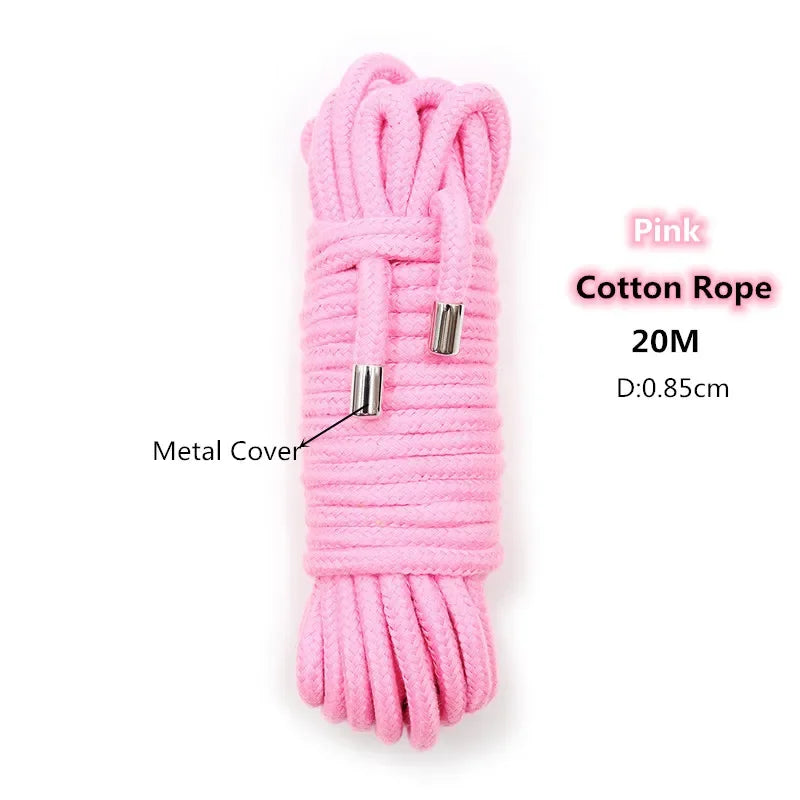 ASHBURNS High Quality Japanese Bondage Rope Erotic Shibari Accessory for Binding Binder Restraint to Touch Tie Up Fun Slave Role Play
