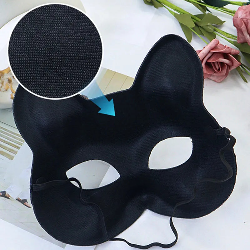 Sexy Women Role play Cat Mask Half Face Fox Animal Cosplay Sex Mask Halloween Party Mask Masquerade Ball Fancy Masks