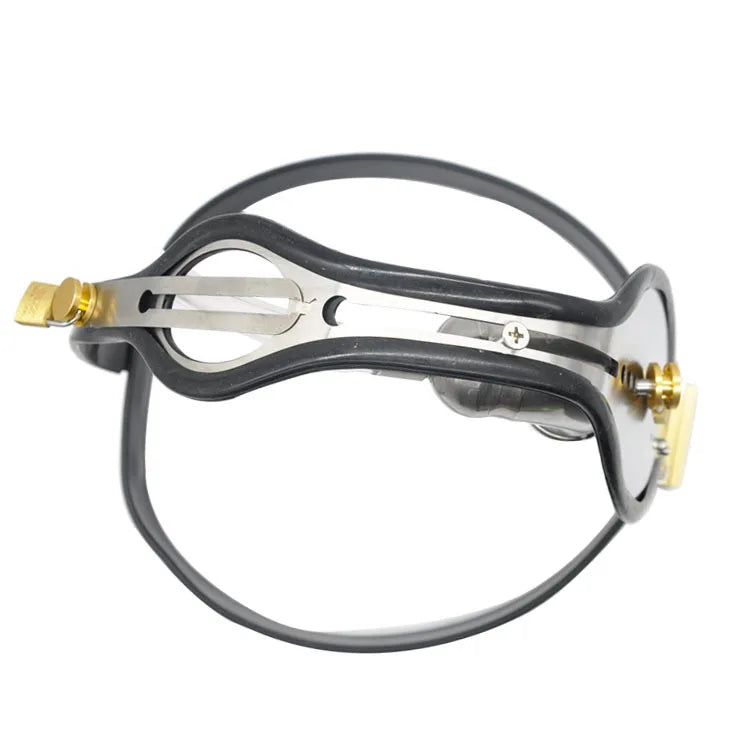 Male Fully Adjustable T-Style Stainless Steel Chastity Belt Device Wit Invisible Cock Penis Cage Bondage Bdsm Adult Sex Toy A182