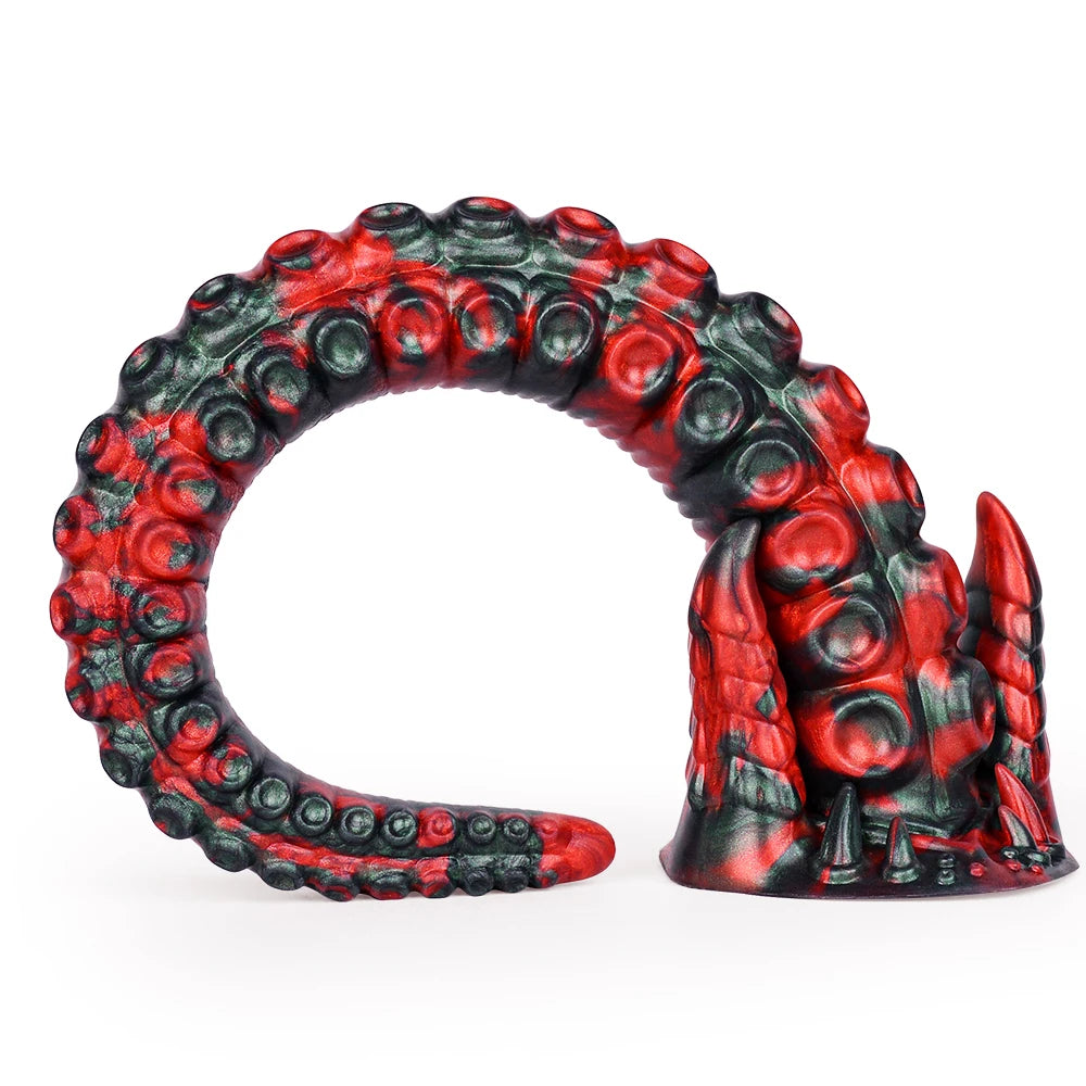 ASHBURN Super Long Octopus/Granule Tentacle Dildo Sex Toys Realistic Penis Monster Buttplug Prostate Massage for Women Men Foreplay