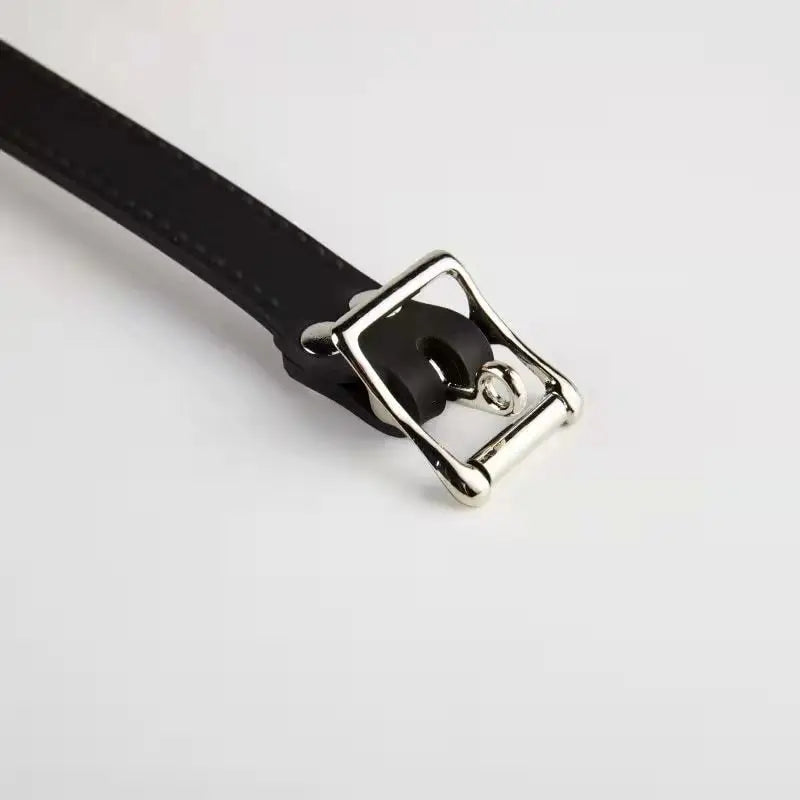 ASHBURN DUCKS Leather Harness Mouth Silicone Duck Gag Mouth