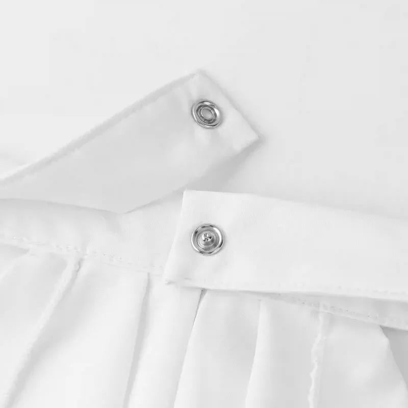 Vintage Victorian Jabot Tie neck Chiffo Medieval Noble Fake Elegant White Ruffles Colonial Detachable Renaissance Necktie