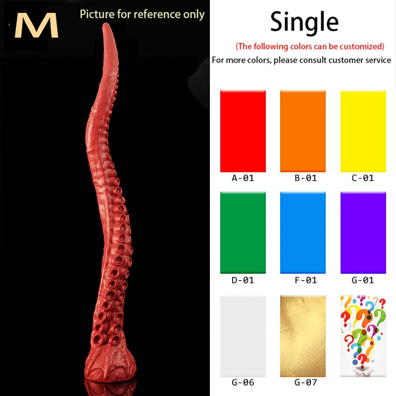 ALLA Tentacle Dildo Color Silicone Toys Realistic Octopus Fake Penis Adult Fantasy Dildo Holder Masturbation sex toy