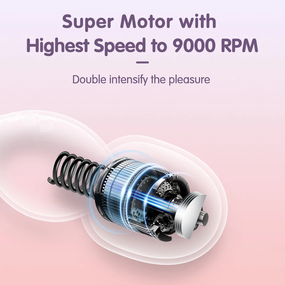 DRYWELL 20 Speeds Powerful Magic Wand Sex Toys For Women Female Vibrator Clitoris Stimulator Silent Couple Toys for Adults 18