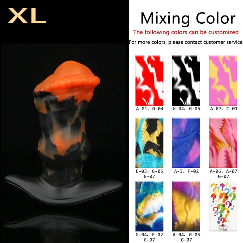 Nothosaur Soft Silicone Anal Plugs Beginner Anal Stimulator Trainer Sex Play Toy for Women Couples G-spot Massage Sex Products