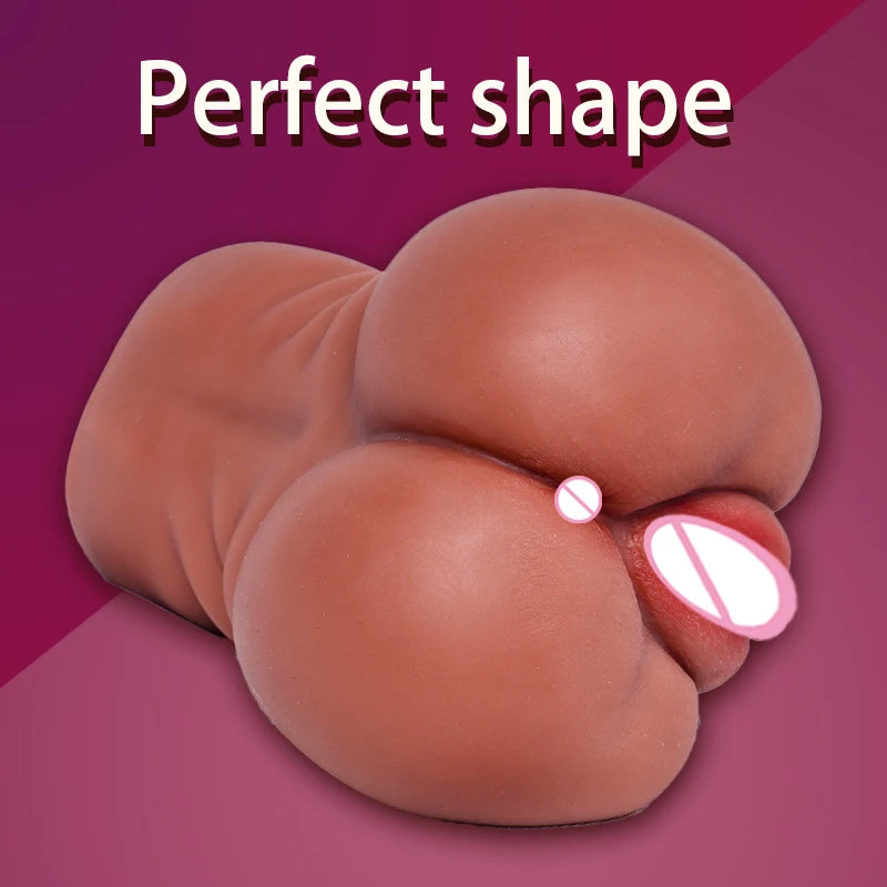 Rubber Vagina Sexy Toys Silicone Butt to Masturbate Sex Dolls Big Ass Masturbator Man Buttocks Half Body Real Size Vaginas Pussy