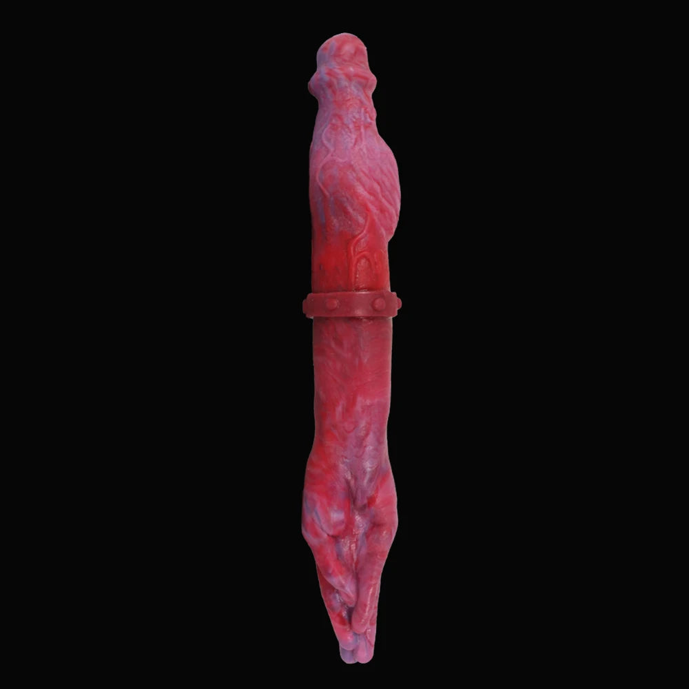 ASHBURN ALIEN 3 STYLES Long Double Dildo Large Knot FIST/HAND/PENIS DOUBLE ENDED DILDO