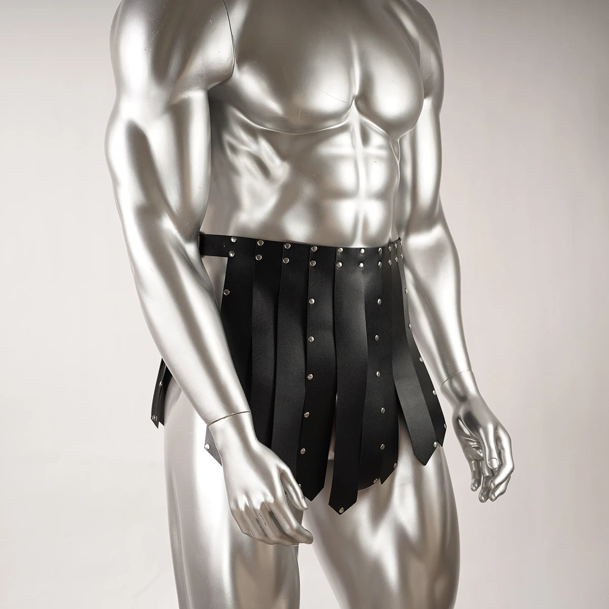 Sexy men's shoulder strap PU leather thigh hip strap restraint strap Gothic adjustable strap accessories