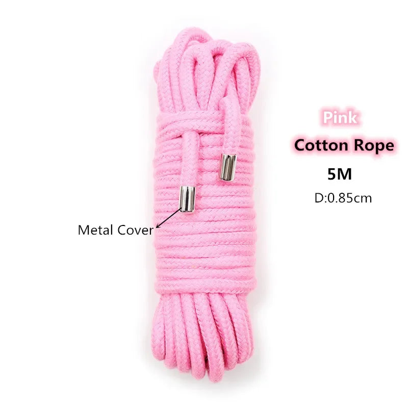 ASHBURNS High Quality Japanese Bondage Rope Erotic Shibari Accessory for Binding Binder Restraint to Touch Tie Up Fun Slave Role Play