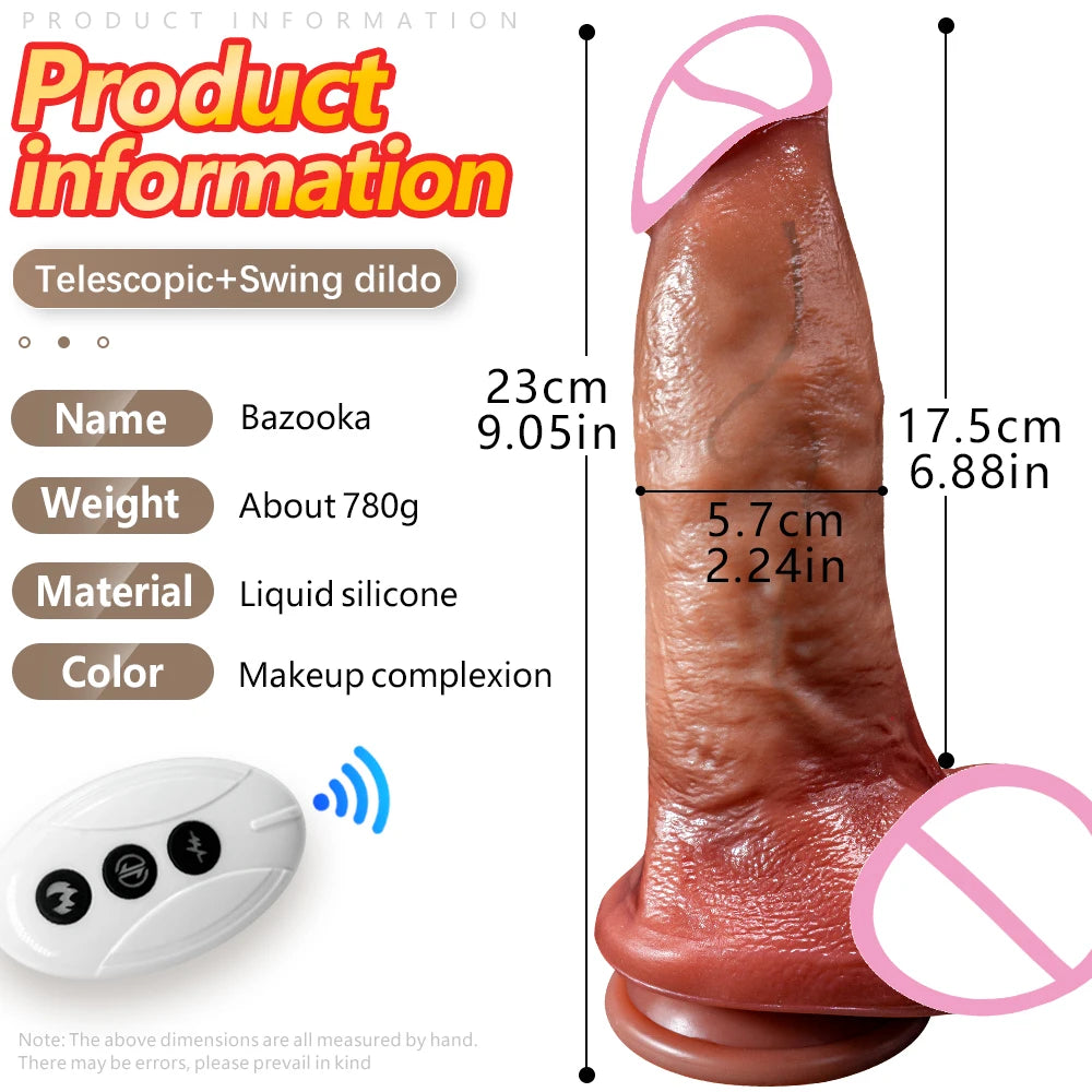 Huge Soft VIBRATING Heating Realistic RELIC