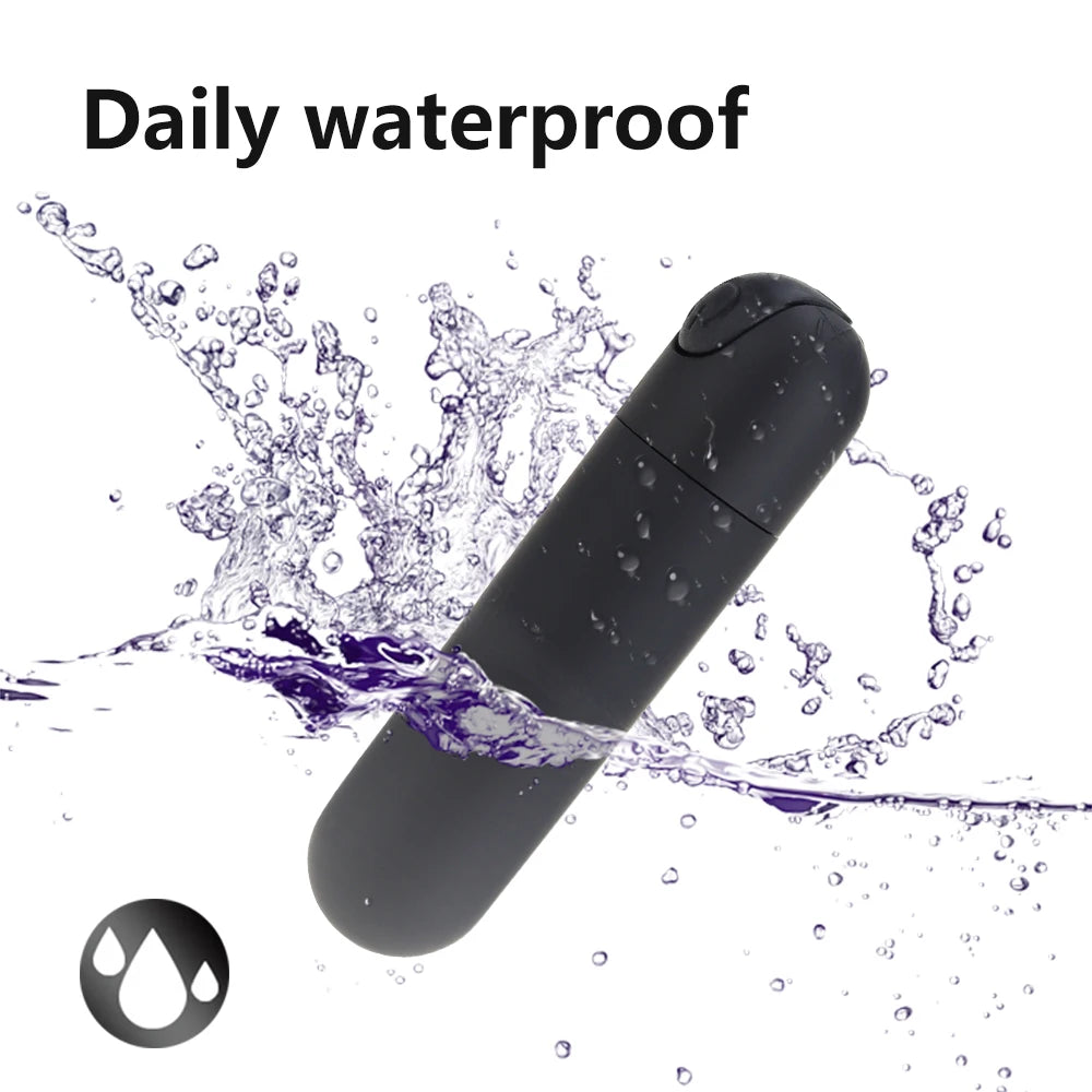 Mini 10 Modes Quiet Waterproof Bullet Tool Powerful Mini G-Spot Massager for Women Pleasure Bullet Portable Sex Toy