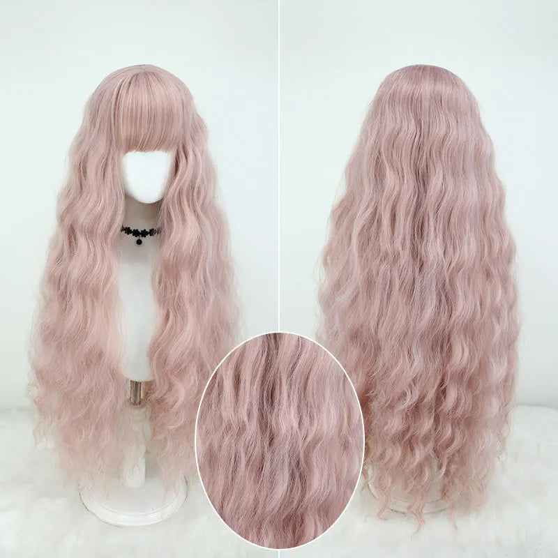 Anime Reira Serizawa Wig NANA Cosplay Wig Women Long 100cm Wig Curly Reira Serizawa Cosplay Halloween Halloween