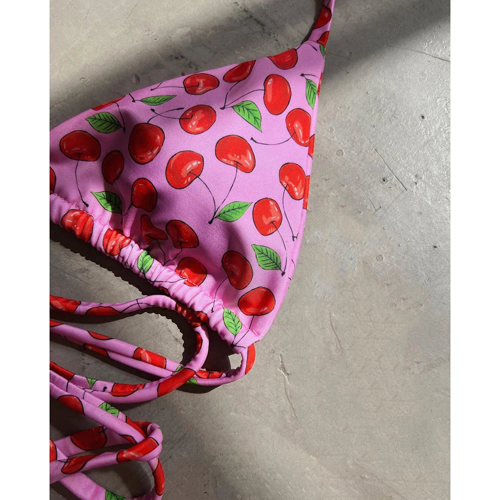 3 Pieces Bikini Set Wiht Mini Skirt Women Swimwear 2024 Sexy Bikinis Bandeau Push Up Beachwear Bodysuit Thong Biquini Female