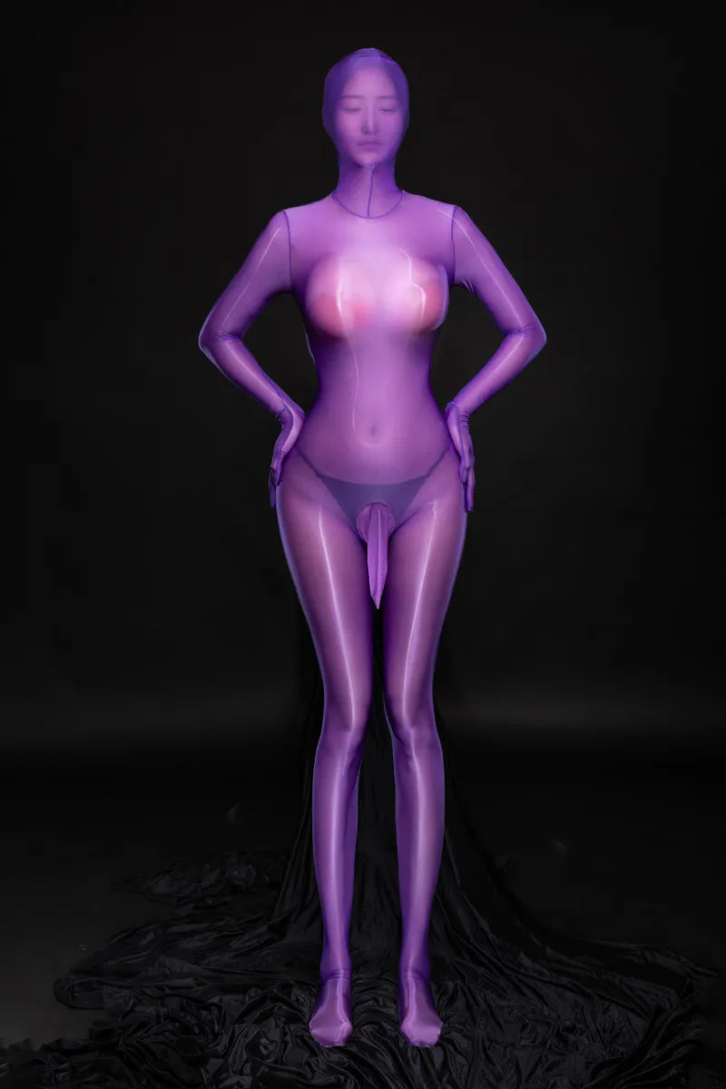 Sexy male/ Female Hot Lingerie Full Body Wrap Head Dildo Fetish Bdsm Porn Sexual Underwear Erotic Body Stockings Penetration 18+ XXX