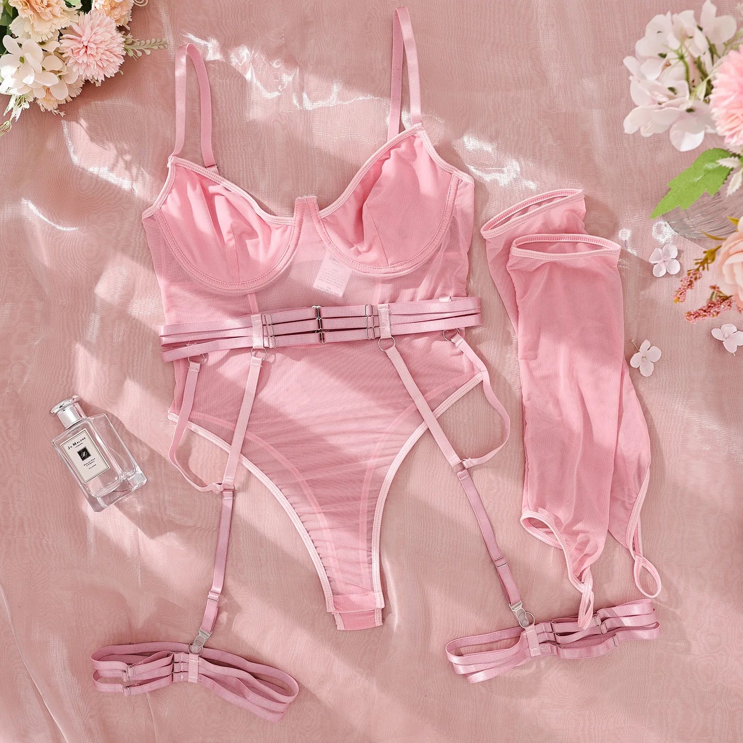 Vs Lingeries for Woman Set Sexy Underwear Woman Set Women Sexy Lingerie Sex Bodysuits Elegant Lingeries Ensembles Femme Below Bh