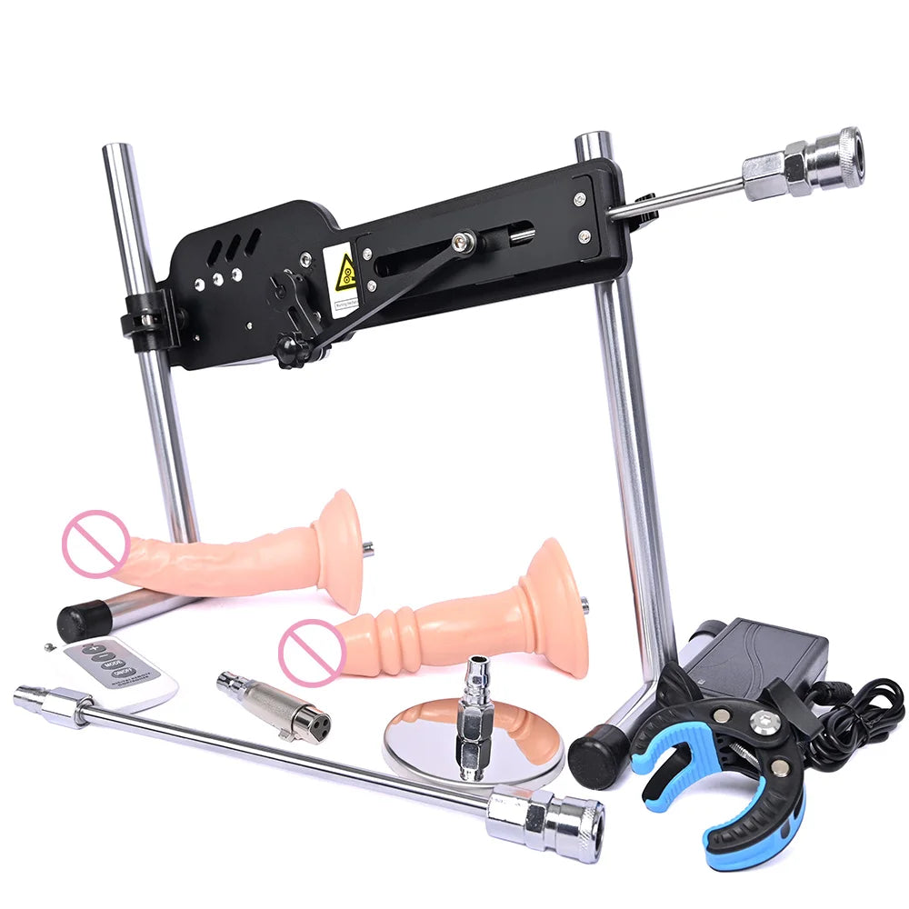 ROUGH BEAST Sex Machine for Women Wireless Mute Masturbation Machine with Dildo Vac-U-Lock Attachment 70W Power Sex Toys Man