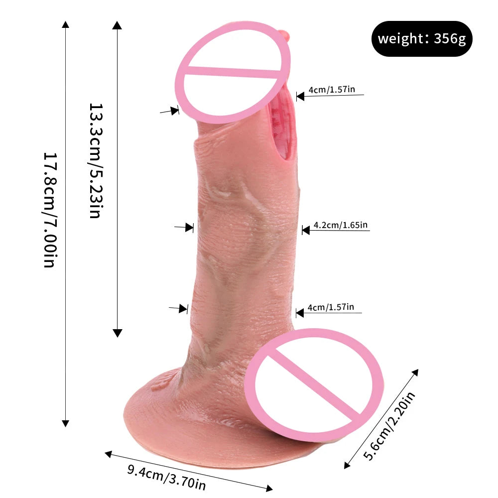 ASHBURN FLOOD RITE – Realistic Squirting Dildo