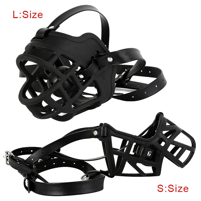 Adult Bdsm Bondage Games Sexules Toys Dog Mouth Hood Mouth Gag Balls SM Erotic Products Couples Gay Femdom Gag For Girl Sex Shop