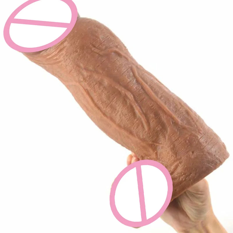 ASHBURN 3.18 inch Thick MONSTER Realistic Dildo Huge Penis Anal Plug Sex Toys For Women Vagina Stuffed Stimulate Lesbian Man Masturbate