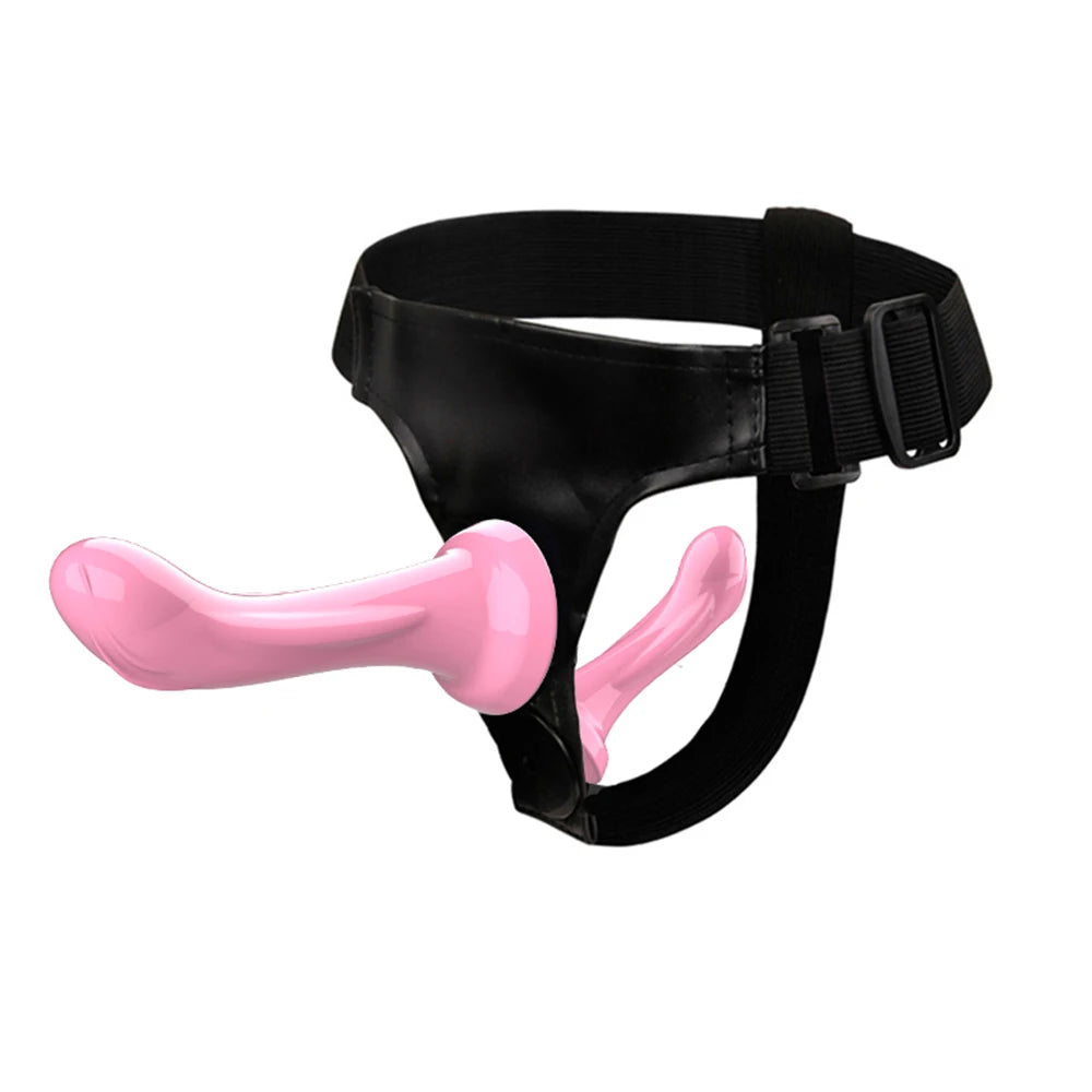 Strap On Dildo Penis Adjustable Bondage Harness Strap-ons Bottom Sex Toys For Women Lesbian Sex Products Strapon Dildo Sex Shop