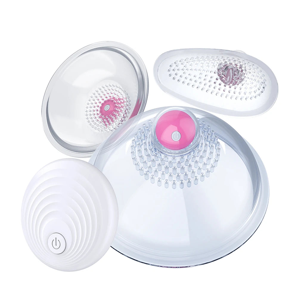ASHBURNS Nipple Vagina Clitoris Sucker For Women Clit Vibrator Vacuum Pump Cover Adult Masturbator Sex Toy