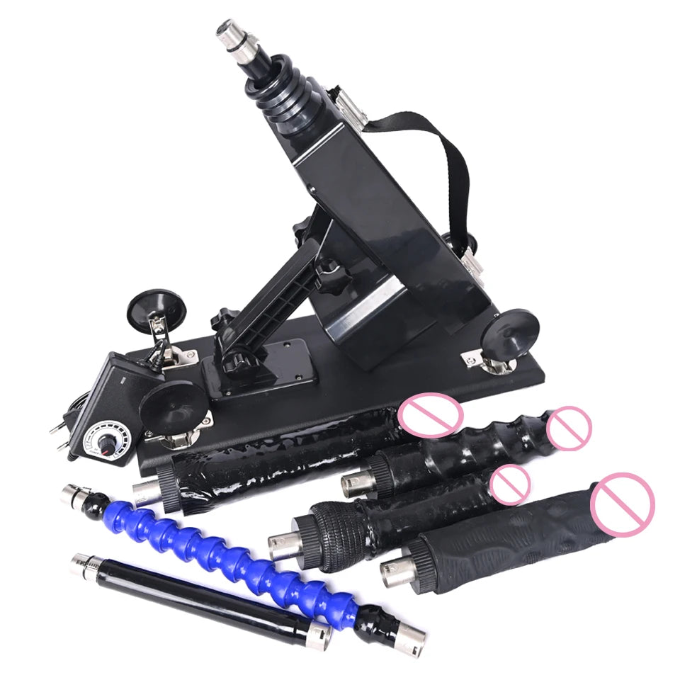 ASHBURN 3XLR Connector Sex Machine for Women and Men with Dildo Attachment Automatic Masturbation Machine Sex Toys Products