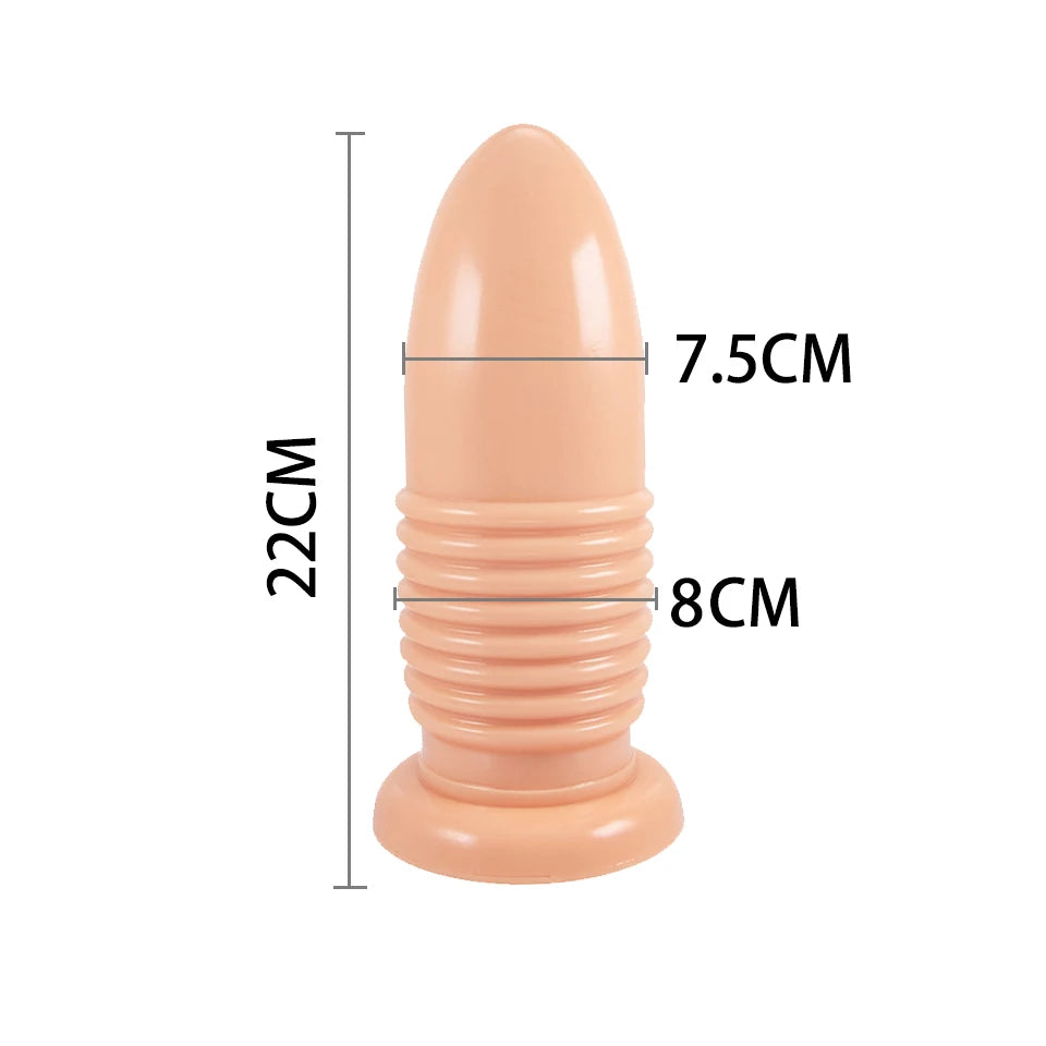 ROUGH BEAST Anal Dildos for womans mens prostate massager and Anus Soft Skin Huge butt plug Sex Toys for Women Masturbation