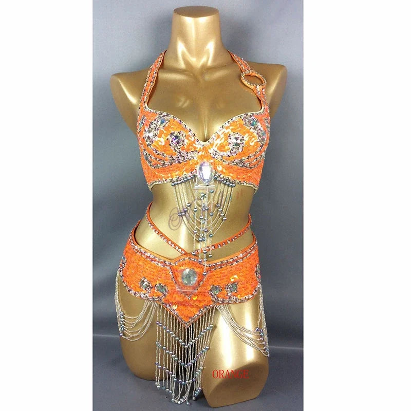 Crystal Beads Tassel Fringe Sequin set