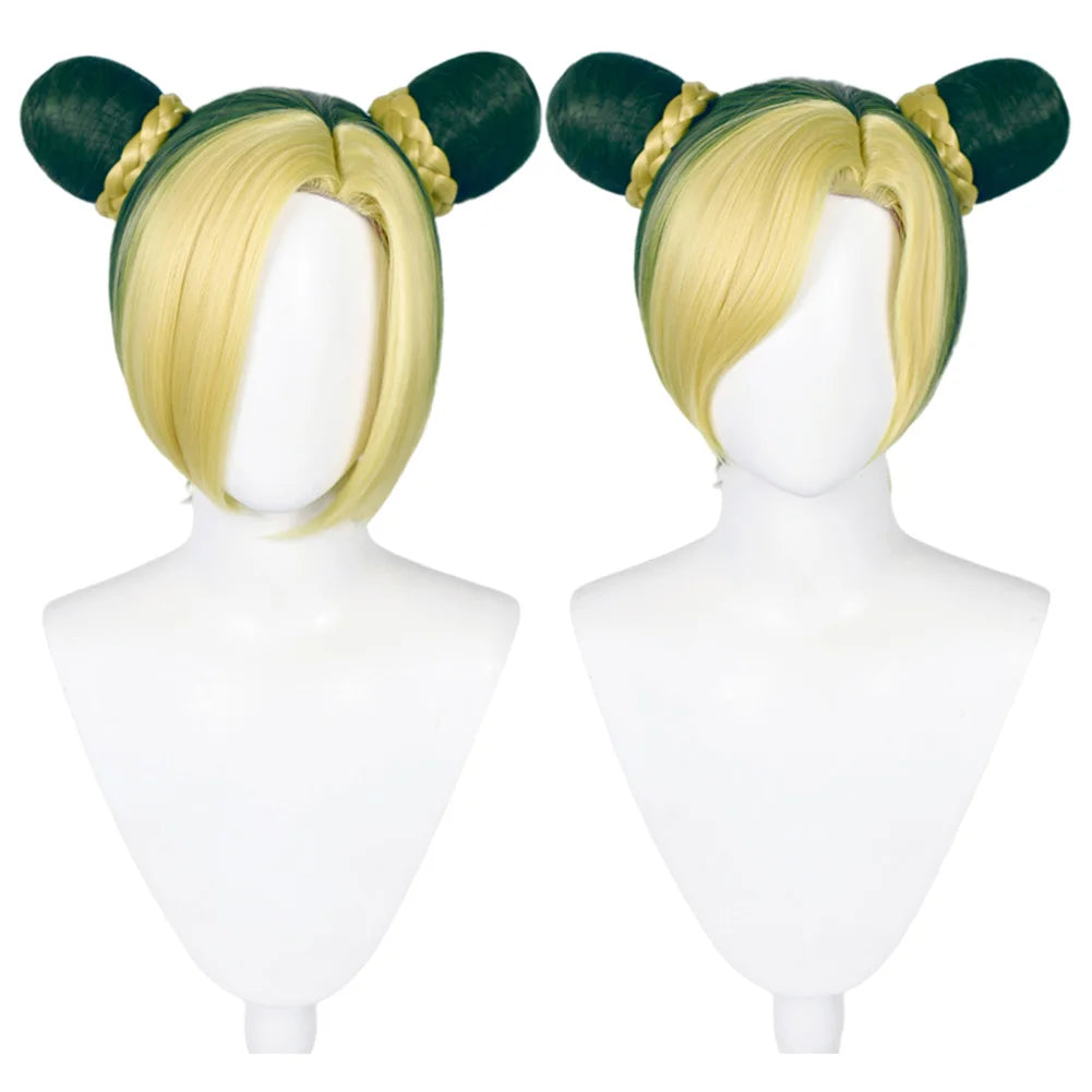 Disguise Jolyne Cujoh Cosplay Top Pants Wig Anime Bizarre Adventure Of JoJo Costume Woman Role Play Fancy Dress Up Party Cloth