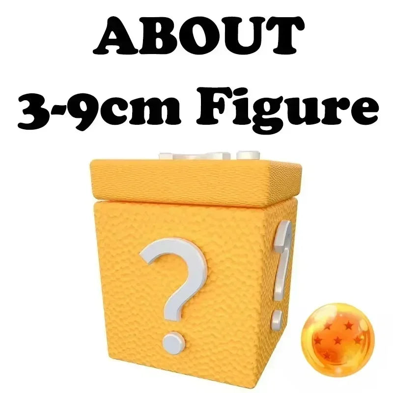 Dragon Ball Anime Figures Mystery Box Surprise Mystery Box Goku Frieza Vegeta Krillin Lucky Box Make Your Dream Come True