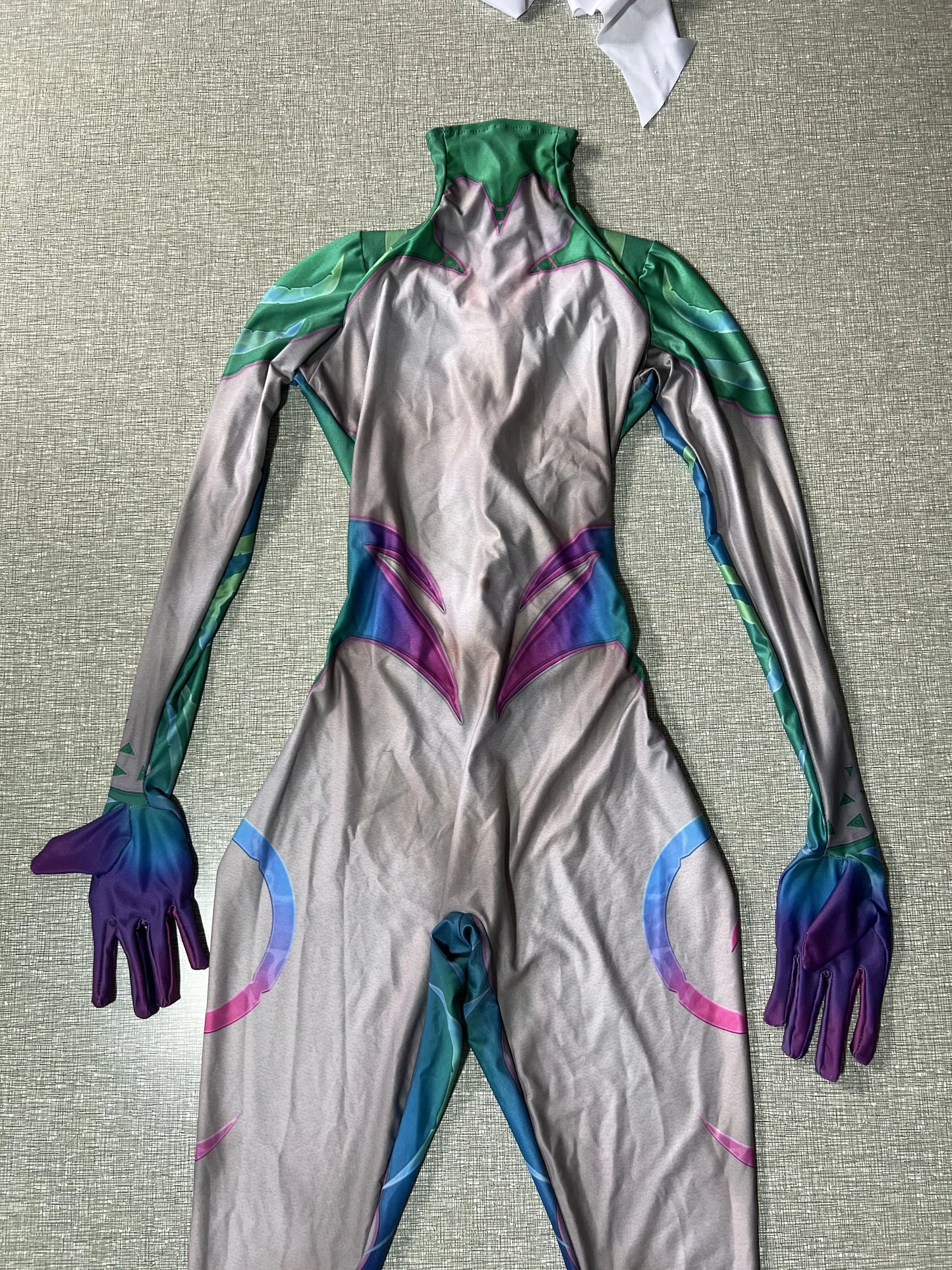League Of Legends Neeko Cosplay Costume Halloween Adult Party Female Girls Woman Jumpsuits Superhero Zentai Bodysuit