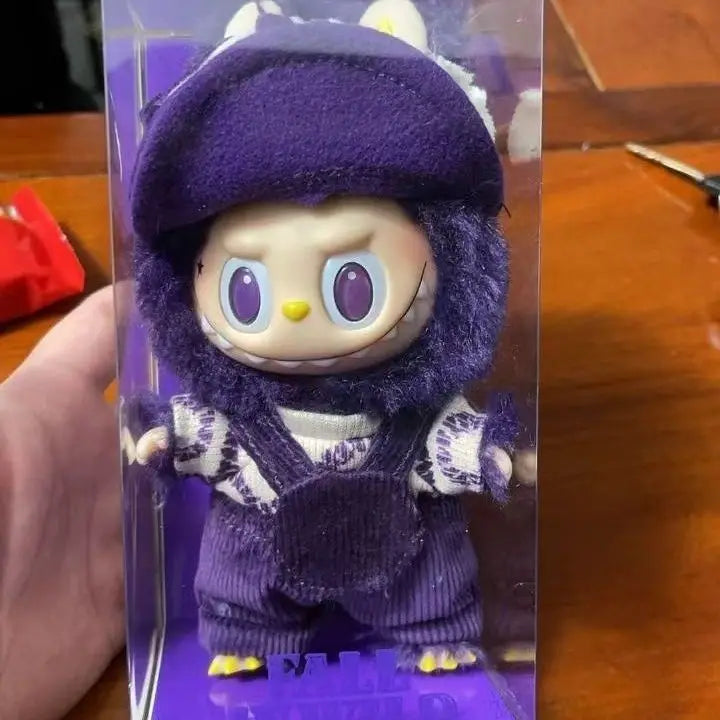 High Quality LBB Plush Toys Skullpanda Mokoko Zimomo Halloween LBB Keychain Doll Christmas Gift Keyring Toy Replica Gift
