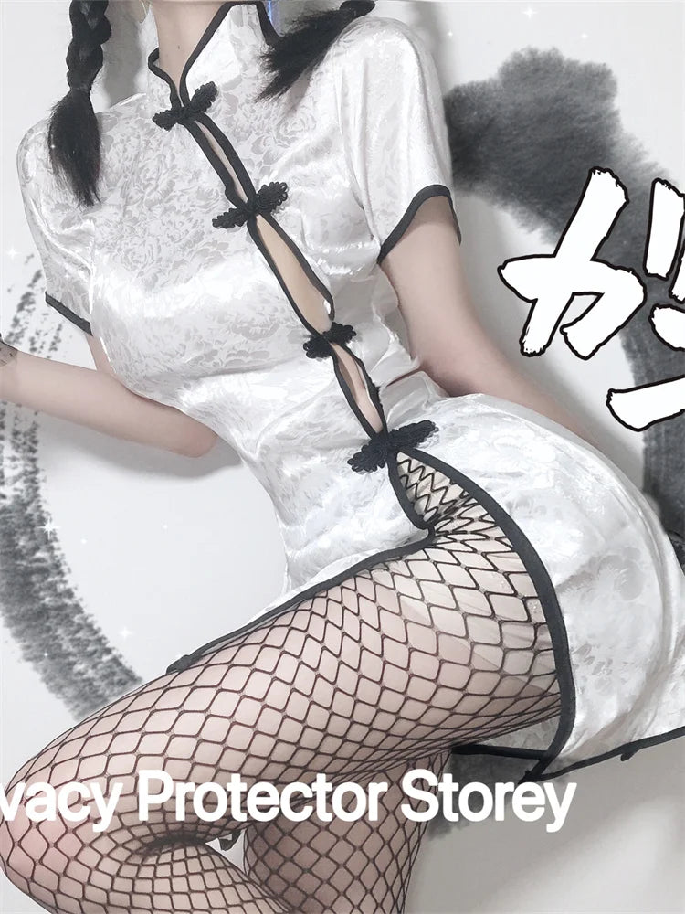 Cosplay Sexy Shoolgirl Nightdress Erotic Lingerie Porno Sexy Women's Underwear Student Sexy Outfit Babydoll Role Play Costume