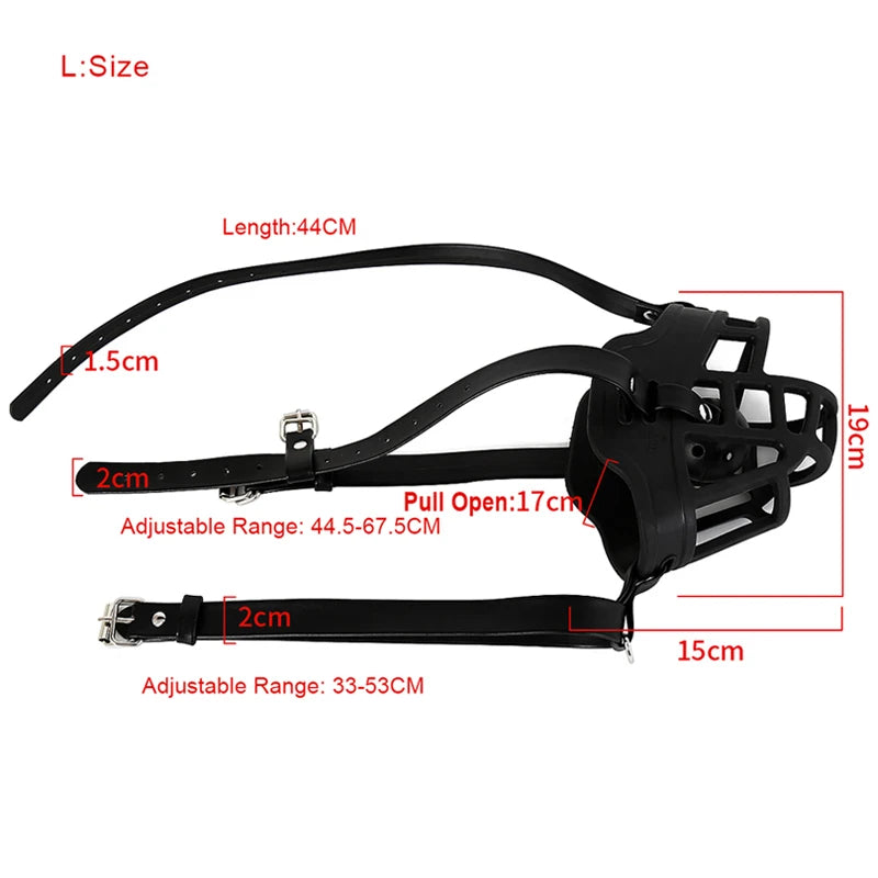 Adult Bdsm Bondage Games Sexules Toys Dog Mouth Hood Mouth Gag Balls SM Erotic Products Couples Gay Femdom Gag For Girl Sex Shop