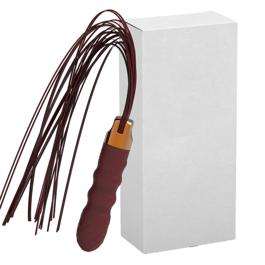 BDSM Toys Slave Whip Vibrator Clitoris Stimulator 2 in 1 Spanking Bondage Extreme Sex Toys Flirt Adults for Women Couples Game