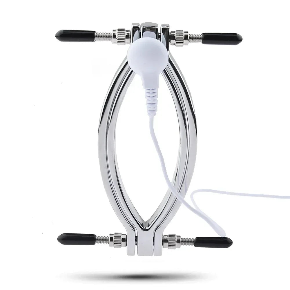 BDSM Bondage E-stim Clitoris Clips Electro Penis Stimulation Sex Toys For Couples Electric Shock Nipple Clamps Breast Massager