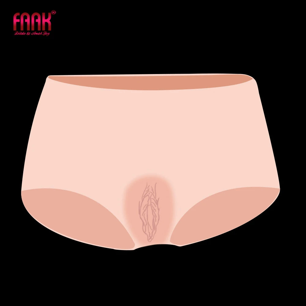 VOID SKIN: HEXED CURVE – Fake Vagina Gaff Briefs with Hip Enhancement