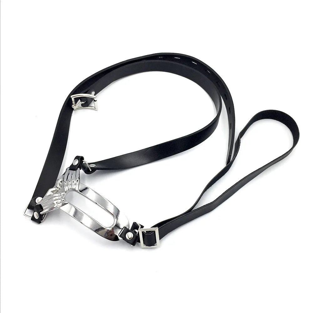 Invisible Adjustable Female Leather Chastity Belt Chastity Lock Anti-masturbation Anti-cheating Fit Waist60-90cm BDSM Couple Sex