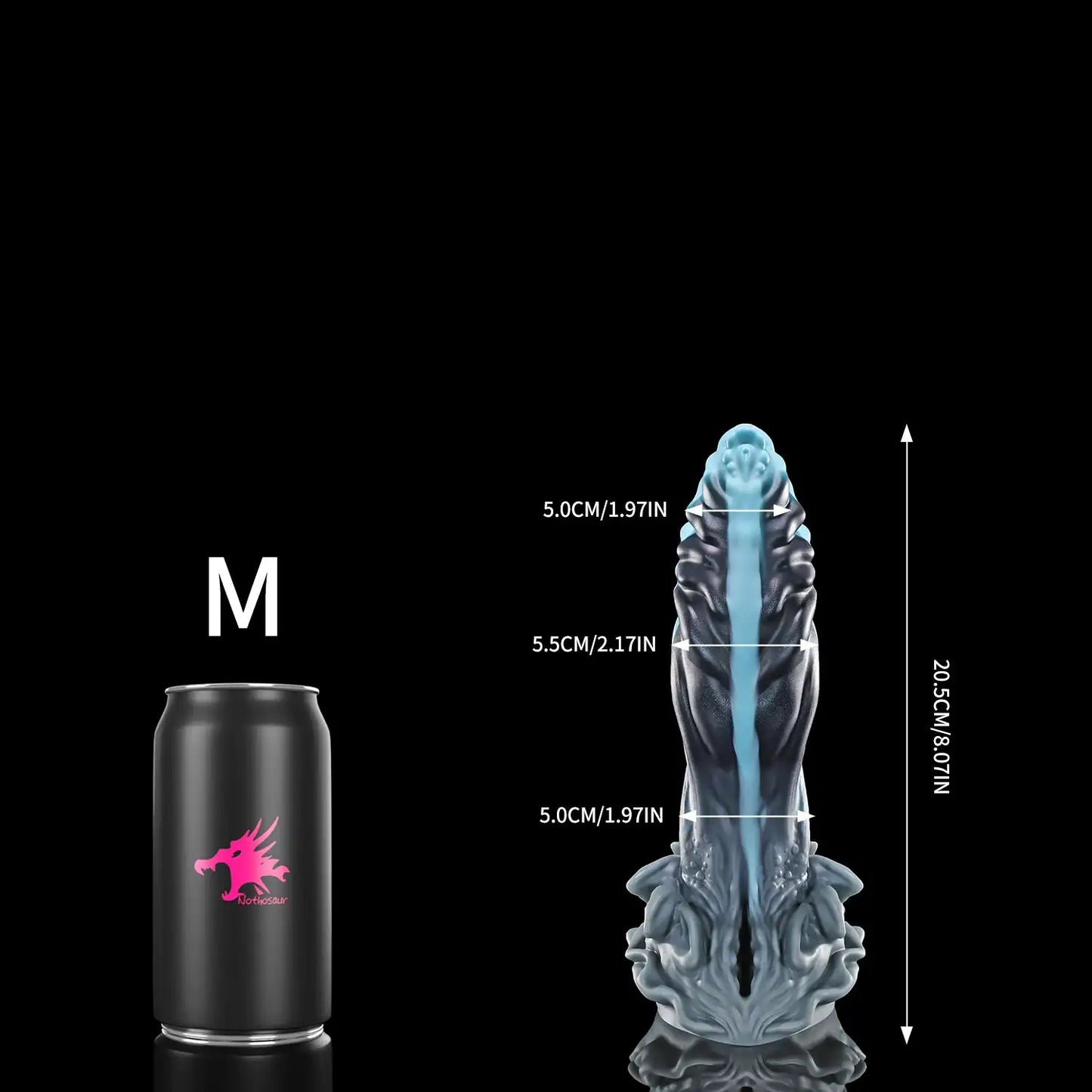 Pisces II Sexy Huge Dildo Realistic Silicone Vibrating Adult Toy for Women Body Safe Sexual Enhancement