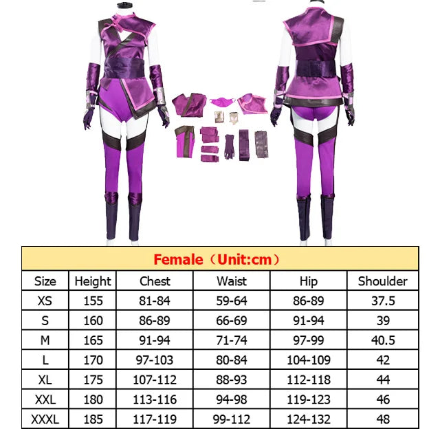 Kitana Mileena Katana Cosplay Game Mortal Cos Kombat Jumpsuit Mask Costume Women Swimsuit Bikini Halloween Carnival Party Suit