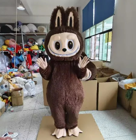 Cosplay Mascot Costume Plush Cartoon Doll Headgear Holiday Party Performance Carnival Professional Customized Adult Size
