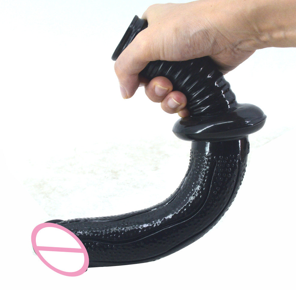 ASHBURN Double-headed Handle Skin Simulation Into Penis
