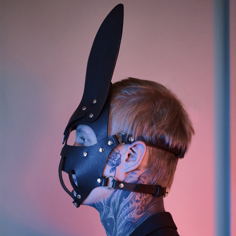ASHBURN GRIP™ – Leather Rabbit Mask (Unisex Edition)