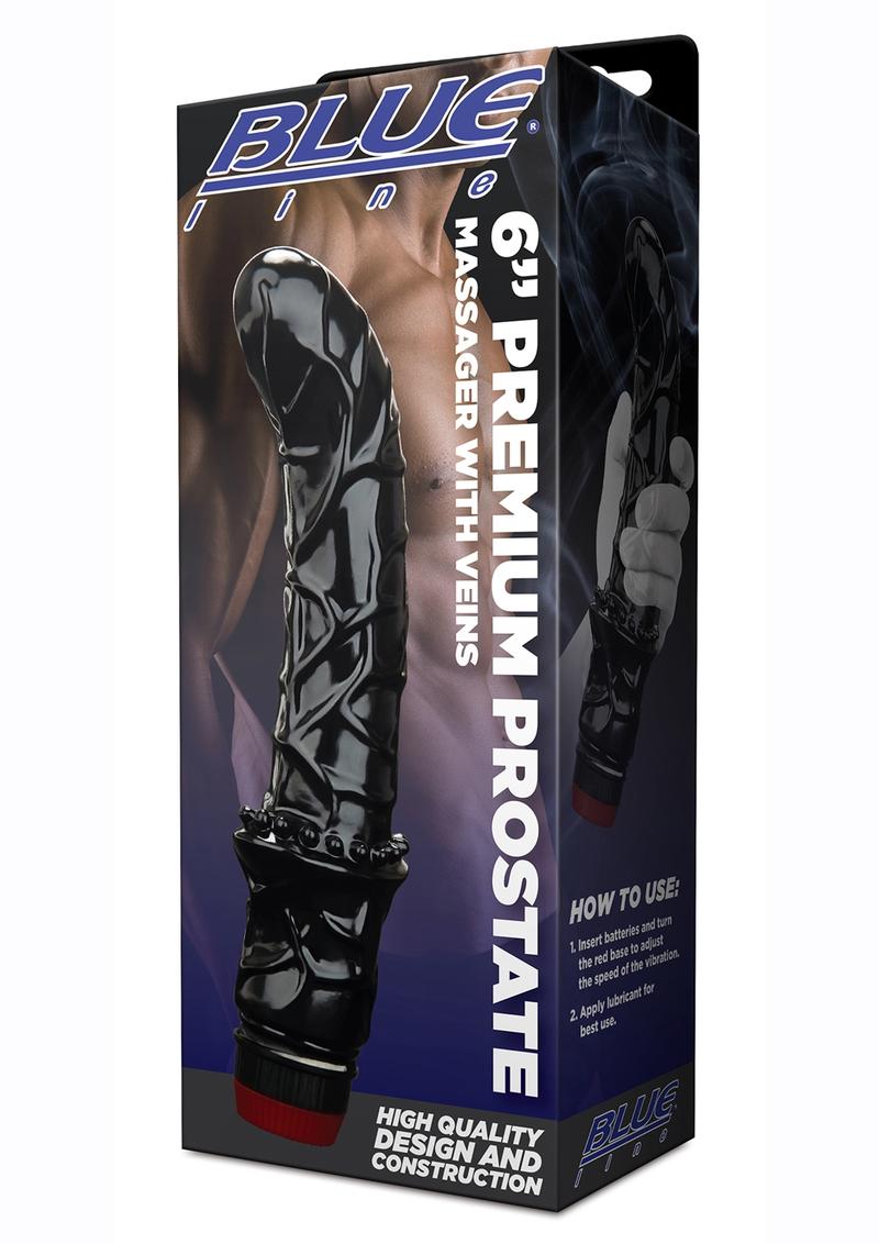 Blue Line Premium Prostate Massager And Multi-Speed Vibrations