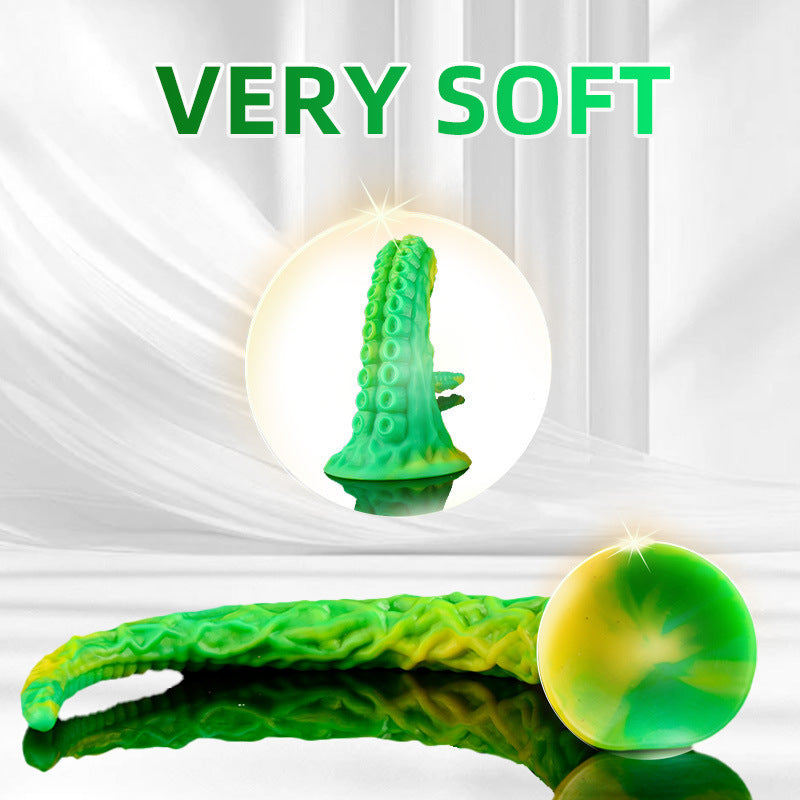 Colorful Octopus Super Long Men And Women Deep Anal Dilatation Device