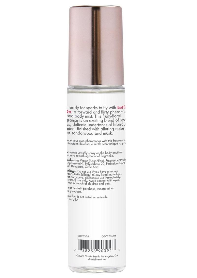 CGC Lets Get It On Pheromone Body Mist