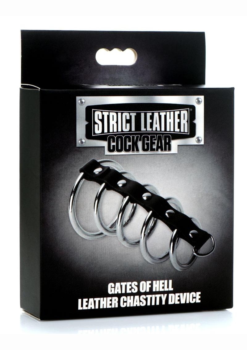 Strict Leather Cock Gear Gates of Hell Leather Chastity Device